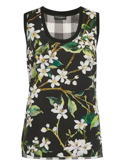 Pre-owned Dolce & Gabbana 2024 Printed Tank Top