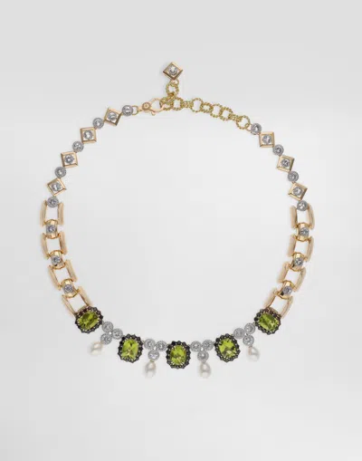Dolce & Gabbana 2322 Necklace Perido In Gold