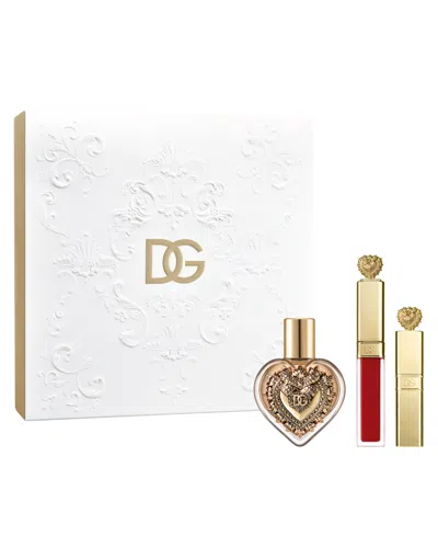 Dolce & Gabbana 3-pc. Devotion Beauty Gift Set In Transparent