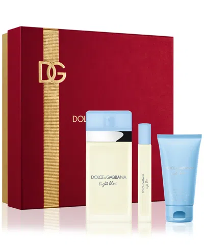 Dolce & Gabbana 3-pc. Light Blue Eau De Toilette Gift Set In No Color