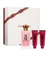 Dolce & Gabbana 3-pc. Q Eau De Parfum With Shower Gel And Body Lotion Gift Set In Transparent