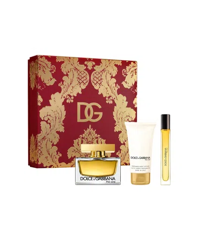 Dolce & Gabbana 3-pc. The One Eau De Parfum Gift Set In No Color