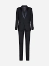 DOLCE & GABBANA 3-PIECE VIRGIN WOOL AND SILK SUIT