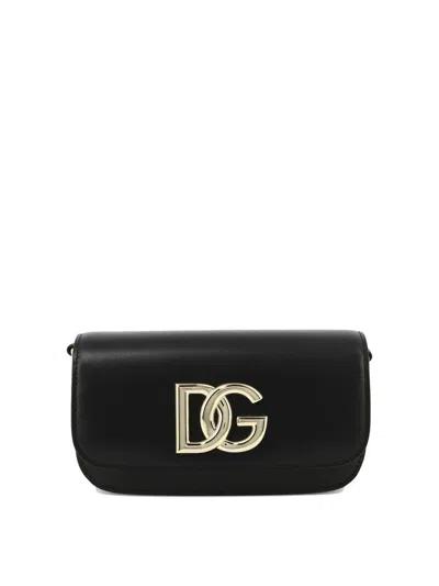 Dolce & Gabbana "3.5" Crossbody Bag In 黑色的