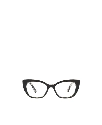 Dolce & Gabbana 3360 Cat Eye Glasses In Black