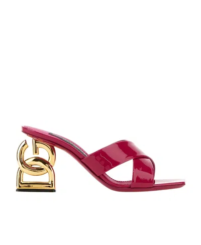 DOLCE & GABBANA DOLCE  GABBANA CROSSOVER STRAP MULES