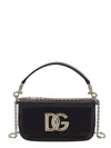 Dolce & Gabbana 3.5 Flap Leather Top-handle Bag In Black