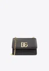 Dolce & Gabbana 3.5 Crossbody Leather Bag In Black