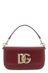 Dolce & Gabbana Maroon 3.5 Shoulder Bag In Burgundy