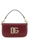 Dolce & Gabbana Maroon 3.5 Shoulder Bag In Burgundy