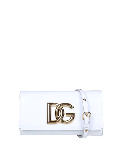 Dolce & Gabbana 3.5 Leather Clutch