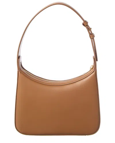 Dolce & Gabbana 3.5 Leather Hobo Bag In Brown