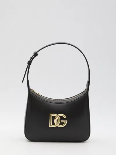 DOLCE & GABBANA DOLCE & GABBANA 3.5 LEATHER SHOULDER BAG