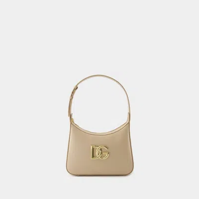 Dolce & Gabbana 3.5 Handbag - Dolce&gabbana - Leather - Beige In Pink
