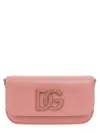 Dolce & Gabbana Pink Dg Logo Shoulder Bag