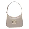 Dolce & Gabbana Shoulder Bag Leather L Taupe In Gray