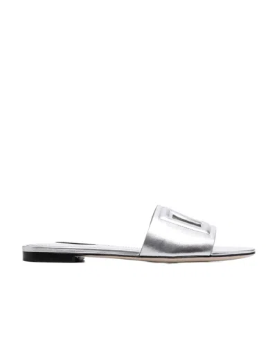 DOLCE & GABBANA DOLCE  GABBANA DG SLIDE SANDALS