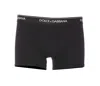 Dolce & Gabbana Logo Bi Pack Boxer In Black