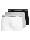 Dolce & Gabbana 3-pack Regular Fit Boxer Shorts In Multi