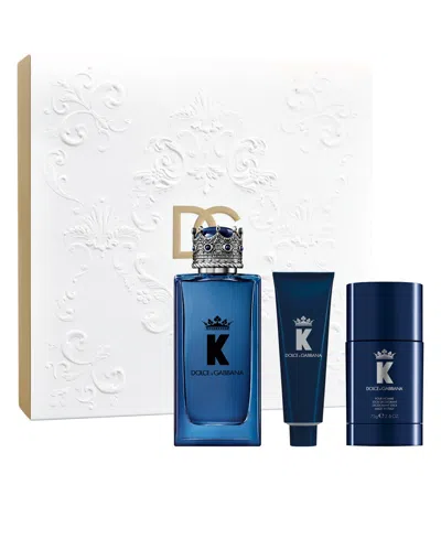 Dolce & Gabbana 3-pc. K Eau De Parfum Gift Set In Transparent