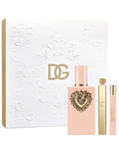 Dolce & Gabbana 3-pc. My Devotion Eau De Parfum Gift Set In Transparent