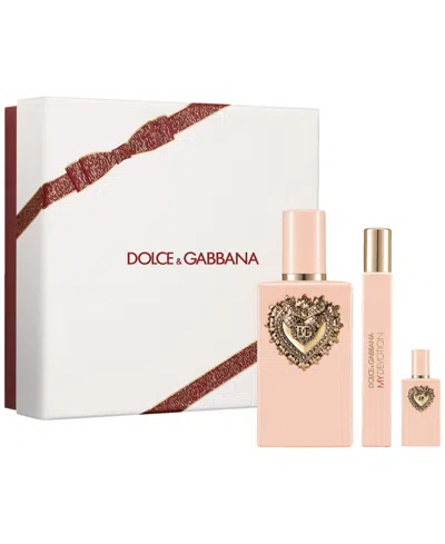 Dolce & Gabbana 3-piece Devotion Eau De Parfum Gift Set In No Color