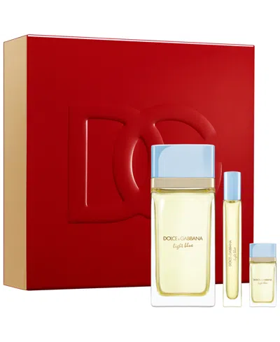 Dolce & Gabbana 3-piece Eau De Parfum Trio Gift Set In No Color