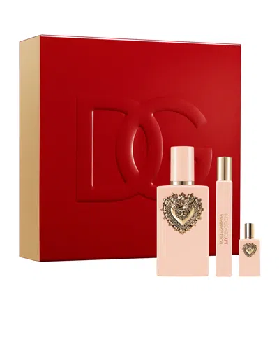 Dolce & Gabbana 3-piece My Devotion Intense Eau De Parfum Spray Gift Set In Multi