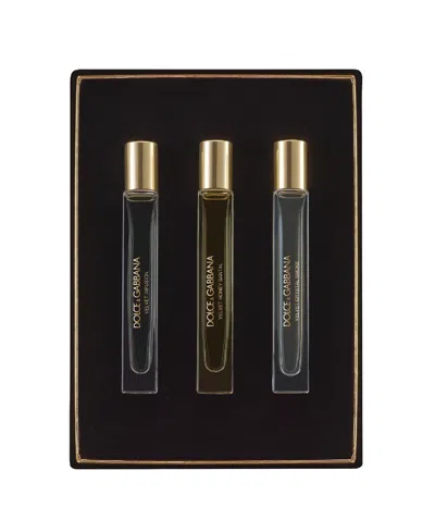 Dolce & Gabbana 3-piece Velvet Eau De Parfum Spray Set In No Color