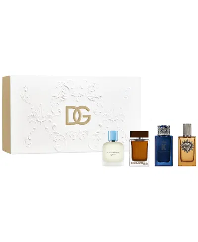 Dolce & Gabbana 4-pc. Mini Travel Gift Set In Transparent