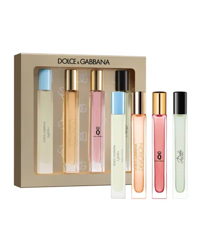 Dolce & Gabbana 4-pc. Mix Set For Her Eau De Parfum Set, 0.33 Oz. In Transparent