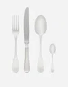 Dolce & Gabbana 4-piece German Silver Flatware Set In Multicolor