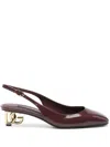 Dolce & Gabbana Pumps Jackie New With Rear Strap In Red