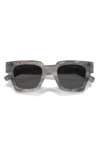 Dolce & Gabbana 48mm Square Sunglasses In Black