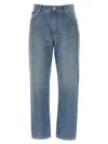 Dolce & Gabbana 5-pocket Cotton Jeans With Mid-rise Waist In Blue