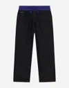 Dolce & Gabbana 5-pocket Denim Jeans With Branded Band In Multicolor