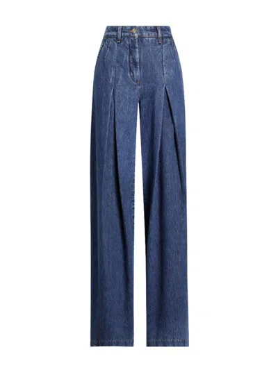 Dolce & Gabbana 5-pocket Denim Pants In Blue