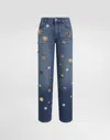 Dolce & Gabbana 5-pocket Denim Trousers In Blue