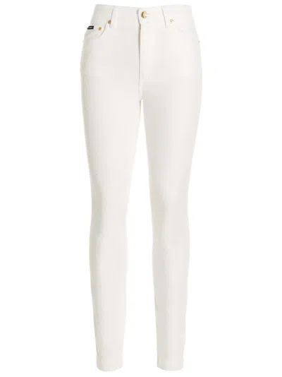 Dolce & Gabbana 5-pocket Jeans In White
