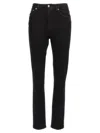 Dolce & Gabbana 5-pocket Trousers Featuring Belt Loops In Black