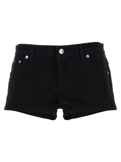 Dolce & Gabbana 5-pocket Shorts Featuring Belt Loops In Multicolor