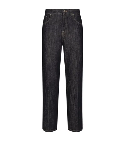 DOLCE & GABBANA 5-POCKET STRAIGHT JEANS