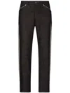 Dolce & Gabbana Men's 5-pocket Straight-leg Jeans