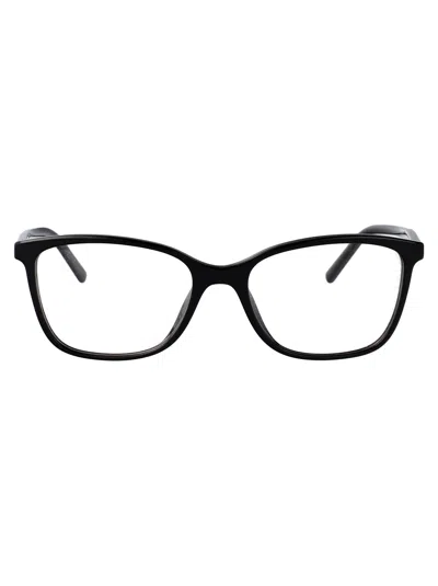 Dolce & Gabbana 501 Black Acetate Glasses In Pattern