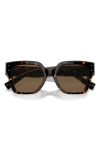 Dolce & Gabbana 52mm Square Sunglasses In Havana