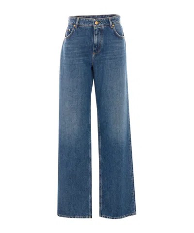 Dolce & Gabbana 5-pocket Denim Trousers In Blue