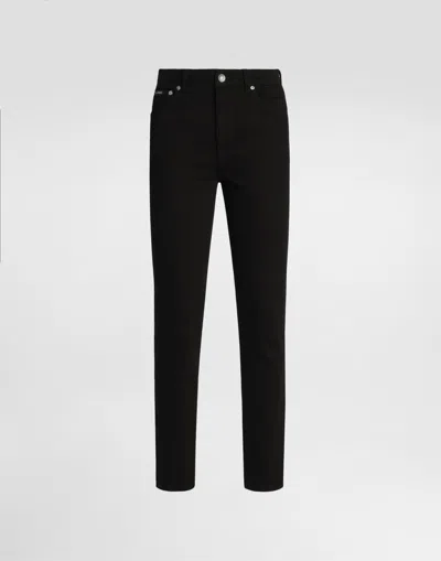Dolce & Gabbana Pantalon En Denim À 5 Poches In Multi