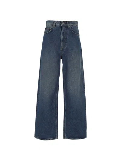 Dolce & Gabbana 5-pocket Trousers In Blue