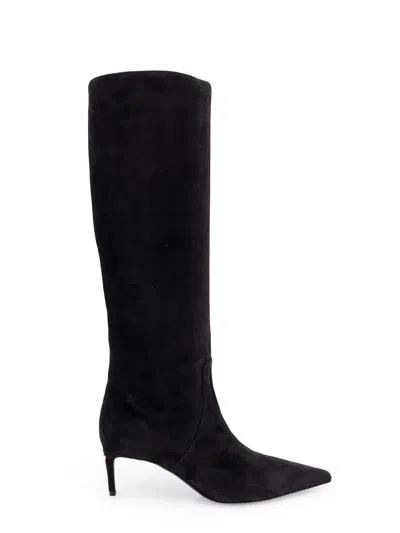 DOLCE & GABBANA BLACK HIGH BOOTS