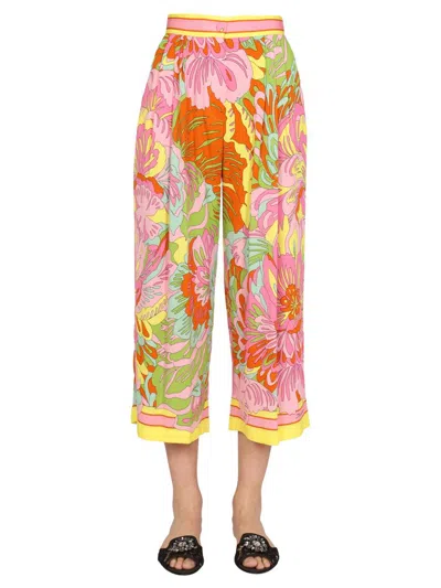 Dolce & Gabbana 60s Print Pants In Multicolour